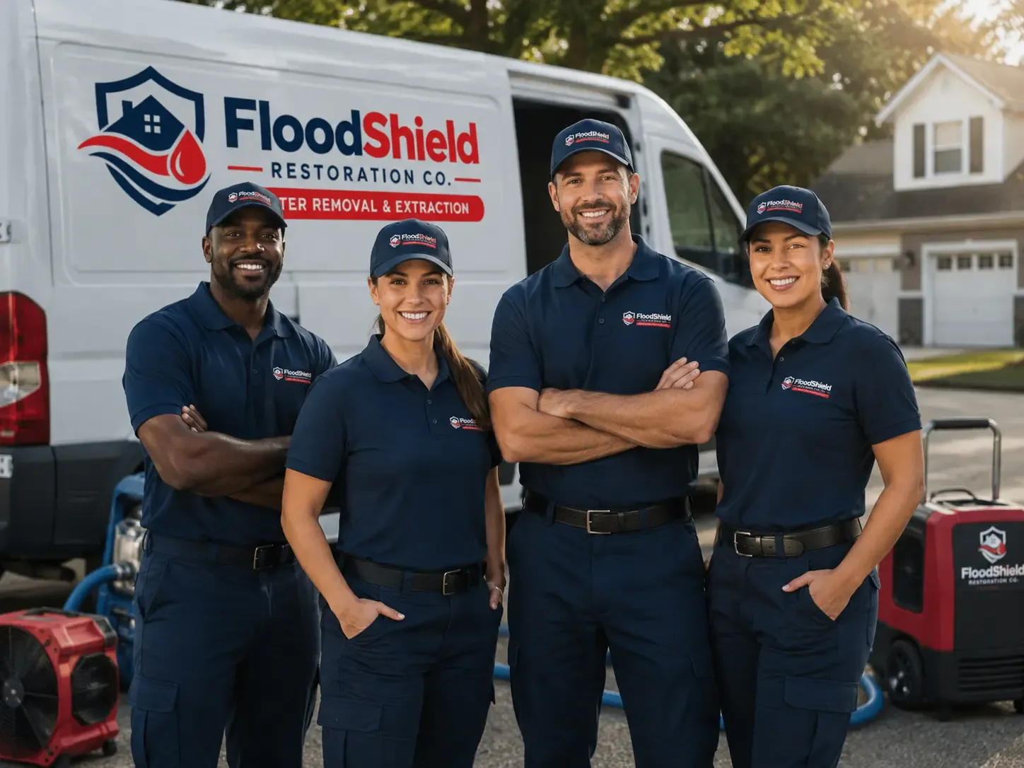 Flood Damage Restoration company in Rosamond, IL
